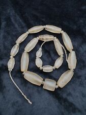 Ancient Mauryan Culture Unique Shape Crystal Beads Strand  picture