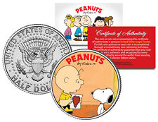 Peanuts VALENTINE'S * Charlie Brown & Snoopy * JFK Half Dollar US Coin Licensed picture