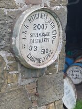 Rare 2007 Springbank Distillery Barrel lid 25