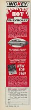 1969 Nickey Chevrolet Vintage Magazine Ad Camaro SS L88 427 Z88 302 Chevelle 69 picture