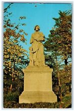 1973 The Madonna Of The Trail Monument Statue Richmond Indiana IN Postcard picture
