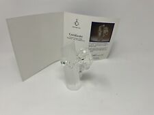 Swarovski Crystal Glass 1988 Sharing the Woodpeckers Excellent With COA picture