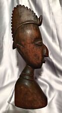 Tribal Rare 14 inch Wooden Statue  picture