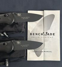 Benchmade 723SBKD2-1001 CONSECUTIVE PAIR OF LIMITED EDITION KNIVES #77 & 78/200 picture