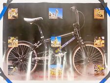 Old School BMX GT Pro Series 1987 Factory Team / Freestyle Double Sided Poster picture