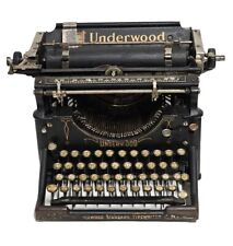 ANTIQUE 1915 Underwood No. 3 Manual Portable Typewriter #119026 picture