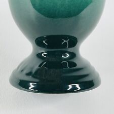 RARE Le Creuset Footed Egg Cup Holder NWT Stoneware Green picture