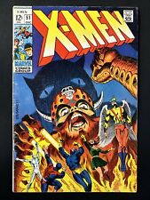 X-Men #51 Marvel Comics Silver Age 1st Print Original Great Color 1968 Very Good picture