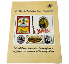 1977 Buffalo Bill Historical Center Special Invitation From Winchester Ticket picture