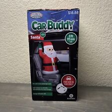 Holiday 3 Foot Santa Claus Car Buddy Christmas Airblown Inflatable Gemmy NEW picture