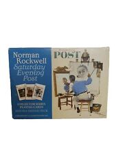 Norman Rockwell Collector Playing Cards Cards BRAND NEW RARE OOP HTF NIW picture