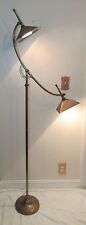 vintage Relco Italy brass modernist mid centruy adjustable modern floor lamp picture