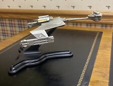 Franklin Mint ~ 1989 Star Trek Klingon Cruiser ~ Pewter Ship with Stand  picture