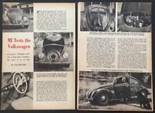 VW Volkswagen Beetle Bug 1950 original Tom McCahill Road Test Review picture