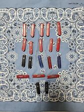 *Lot of 20* Swiss army Knives 58mm mixed condition lot picture