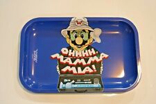 Smoke Arsenal Premium ROLLING TRAY Mario Loathing 10.75 x 7 inch NEW   picture