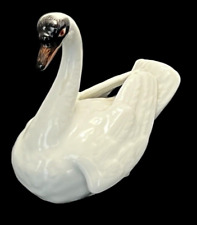 Meissen Miniature Mini Porcelain Swan Schwan Figurine picture