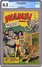 Wambi, Jungle Boy #5 CGC 6.5 1949 1972736005 picture