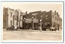 c1940's 4 Paw Hotel & Cafe London Kentucky KY RPPC Photo Postcard picture