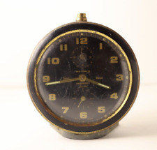 Antique Wehrle Sanssouci Softic Duplex Alarm Clock Jewelled German Wind Up Alarm picture