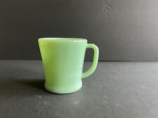 Vintage Fire King Jadeite D Handle Coffee Mug Cup Oven Ware Glass USA picture