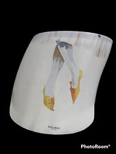Kosta Boda Catwalk Frosted Art Glass Vase 40520 By KJELL ENGMAN Sweden. As Is  picture