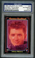 Johnny Tillotson 1993 American Bandstand card signed autograph auto PSA Slabbed picture