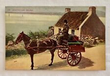 1903 Antique Postcard..Jaunting Car, Ireland picture