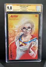 ACTION COMICS #1060 CGC 9.8 SS NATALI SANDERS 2024 MEGACON REVEAL LIMITED 600 picture