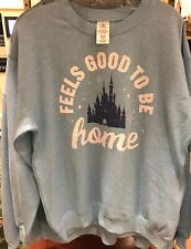 Disney World Feels Good To Be Home Cinderella Castle Pullover Sweatshirt 1X NEW. picture