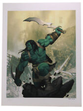 Sideshow Collectibles Skaar Son Of Hulk Premium Art Print Marvel Sample Olivetti picture