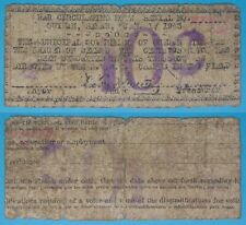 1942 Philippines ~ Guiuan Samar 10 Centavos ~ WWII Emergency Currency ~ SMR-352 picture