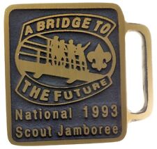 Max Silber 1993 National Jamboree Buckle - Mint picture