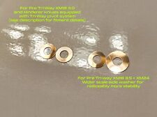 Hand lapped, Polished Bronze Washers for Hinderer XM-18 Tri-way, Pre Tri-Way picture