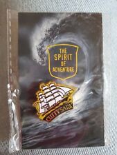 CUTTY SARK BLENDED SCOTCH WHISKY CUTTER SHIP LOGO PROMO ENAMEL LAPEL PIN picture