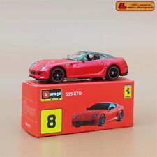 Bburago 1:64 Ferrari #8 599 GTO Red Damper Alloy Diecast Mini Car Model Toy Gift picture