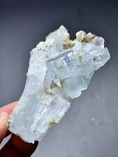 460 Carat Terminated Aquamarine Crystal Specimen With Maica From  Pakistan picture