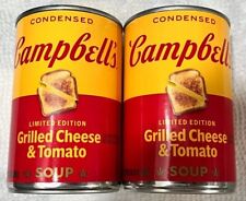 Campbells Grilled Cheese & Tomato Soup Limited Edition 10.75oz (Lot Of 2) picture