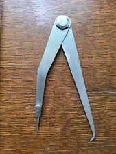 Vintage Starrett No.243 6” Firm-Joint Hermaphrodite Caliper/Adjustable  Point picture