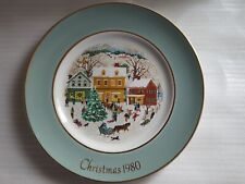 Avon Vintage 1980 Christmas Series Decorative 9” Plate by Enoch Wedgwood picture
