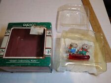 1989 ENESCO Popsicle Mice “MERRY CHRISTMAS, POPS” Mouse Ornament Dad Grandpa Pop picture