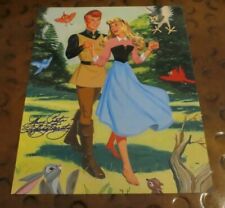 Mary Costa voice Walt Disney Sleeping Beauty signed autographed photo Aurora picture