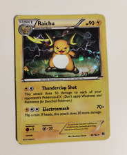 Raichu HOLO 49/162 XY Breakthrough Pokemon Card TCG picture