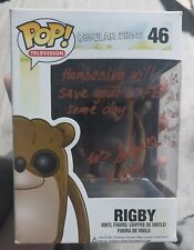 SIGNED WILLIAM SALYERS RIGBY 46 FUNKO POP (GREAT CONDITION) (FREE SHIPPING) picture