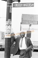 WILLIE DIXON Chicago June '89 Muddy Waters - Fine Art Archival Print (8.5x11) picture