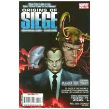 Origins of Siege #1 in Near Mint minus condition. Marvel comics [p* picture