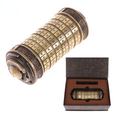 Creative Mini Cylinder Da Vinci Alphabet Code Lock Valentine's Day Birthday Gift picture