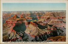 1925 Fred Harvey North From Pima Point Grand Canyon Arizona AZ Postcard B30 picture