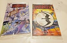 Valiant Harbinger #0 B 1992 + Children of the Eighth Day polybagged comic books picture