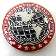 MOOG WHEN PERFORMANCE REALLY MATTERS CHALLENGE COIN picture
